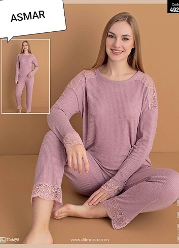 Bayan etiketli pijama