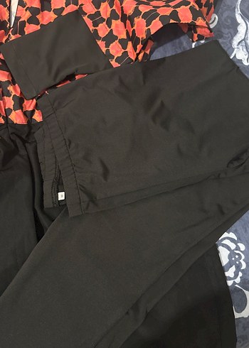 Mayobella Desenli Kırmızı-Siyah Kadın haşema - Görsel 4