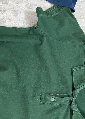 Yeşil Erkek Polo Tişört Nakışlı - Görsel 2