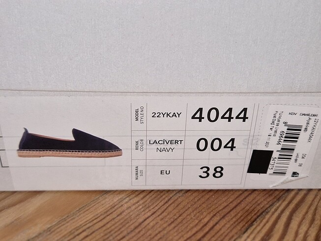 Yargıcı süet espadril ayakkabı - Görsel 7