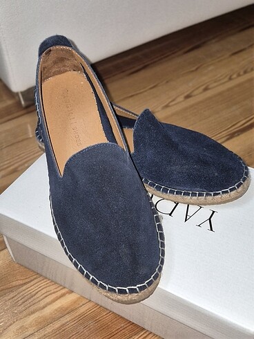 Yargıcı süet espadril ayakkabı - Görsel 6