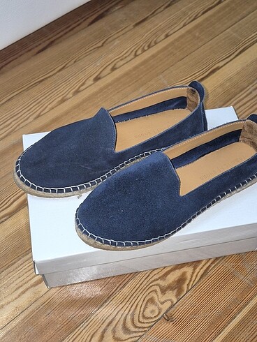 Yargıcı Yargıcı süet espadril ayakkabı