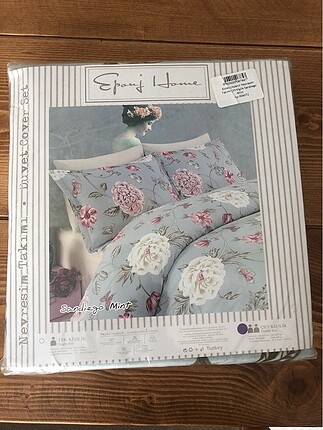 Eponj home paketli çift kişilik nevresim takımı