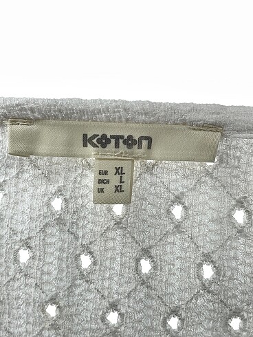 xl Beden beyaz Renk Koton Bluz %70 İndirimli.