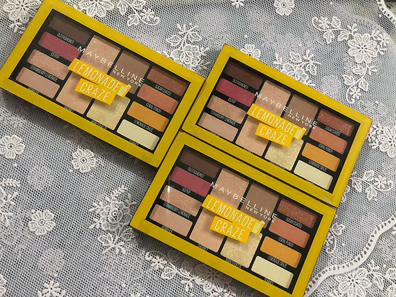 Lemonade , maybelline , göz farı , far 