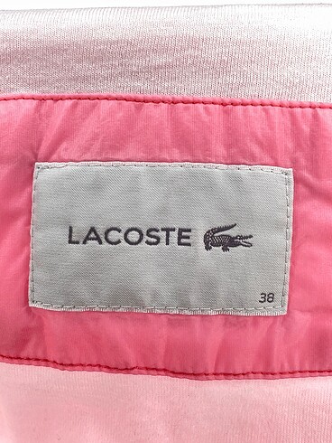 38 Beden pembe Renk Lacoste Ceket %70 İndirimli.