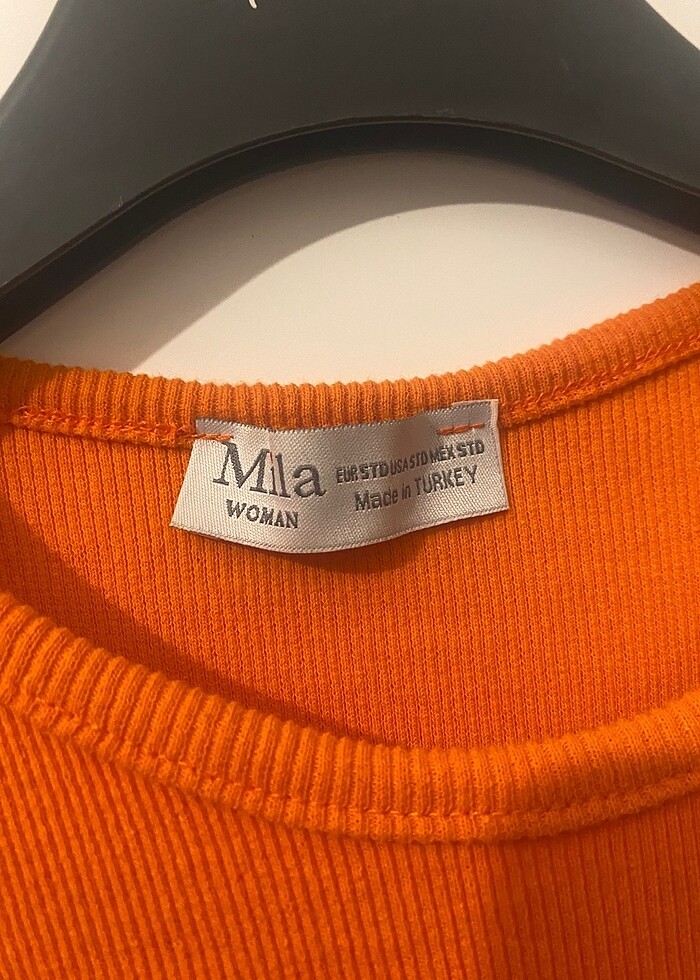 Turuncu elbise - Görsel 2