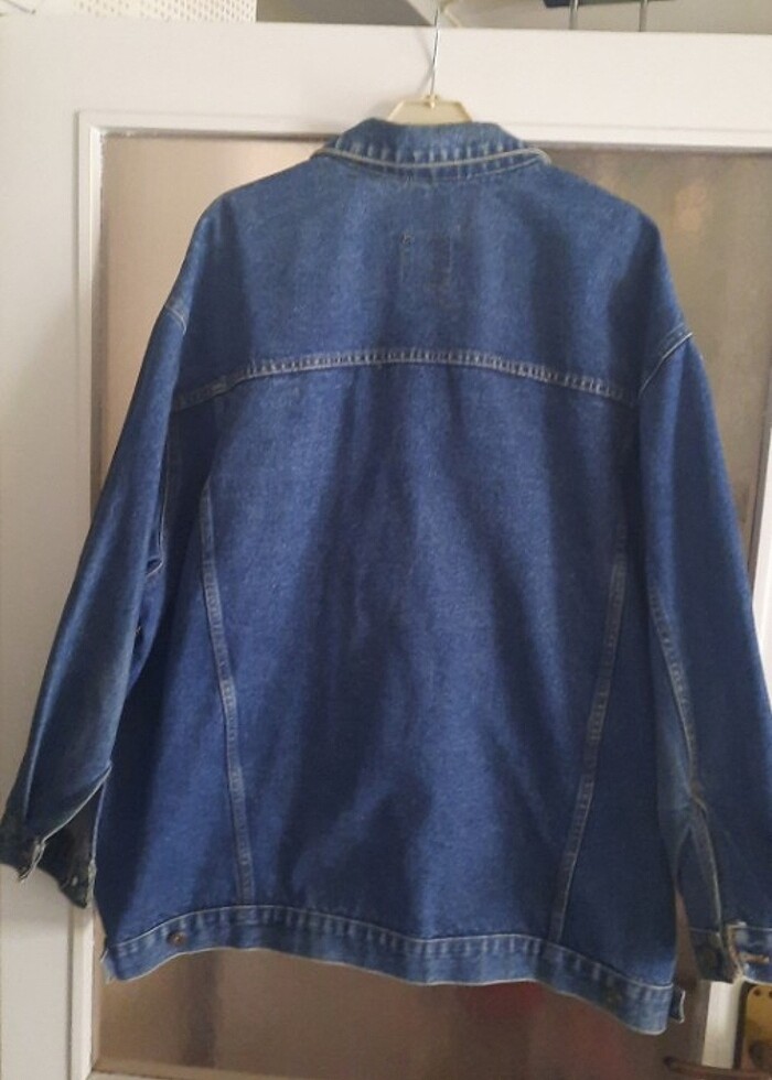 Eski Görünümlü Sıfır Kot Ceket - Görsel 2