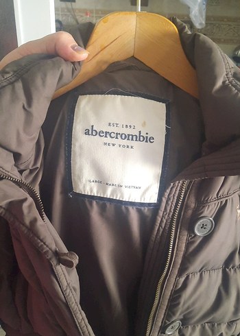 l Beden abercrombie orjinal kaz tüyü mont