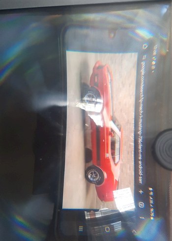 Siyah Cep Telefonu Ekran Büyüteci - Görsel 4