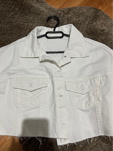 Trendyol & Milla Crop deri ceket