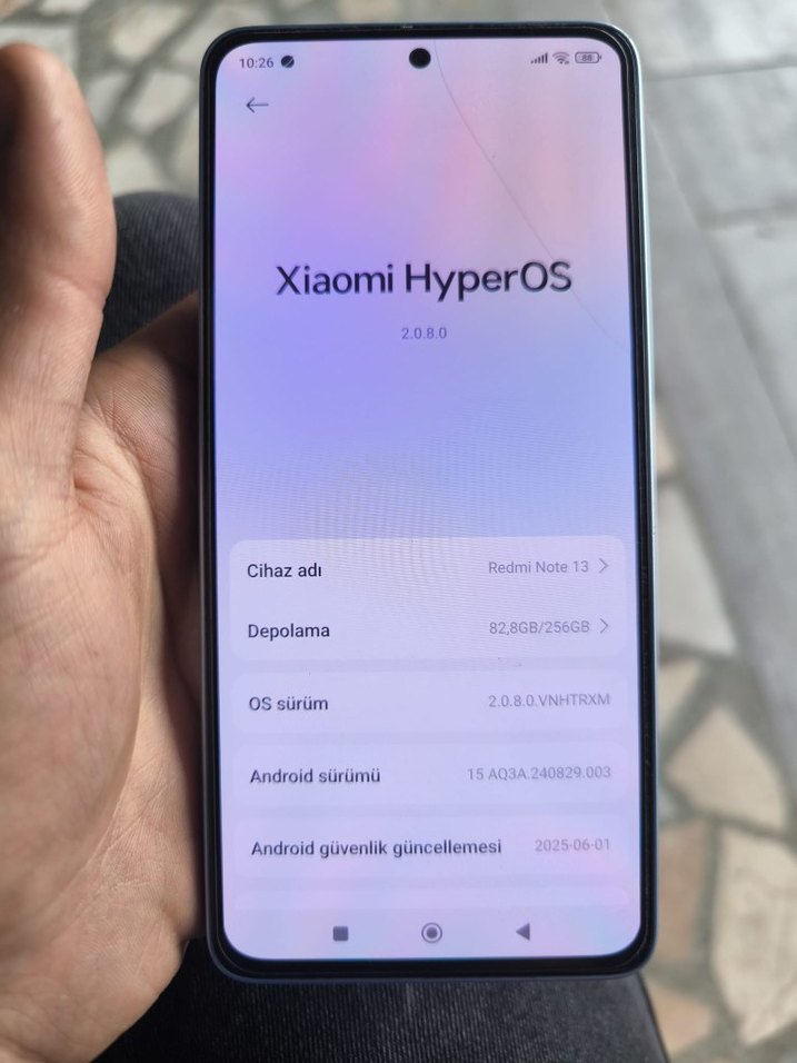 Xiaomi Çok Renkli Android Telefon not 13 - Görsel 2