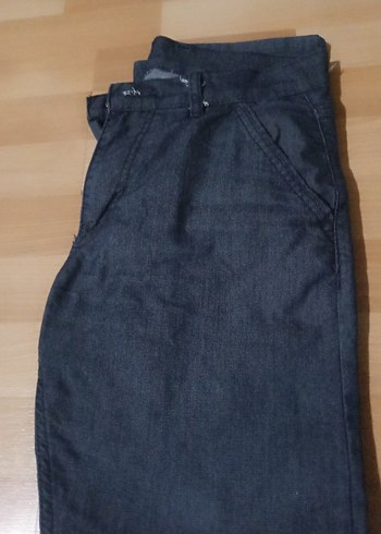 Erkek Lacivert Regular Fit Denim Pantolon - Görsel 4