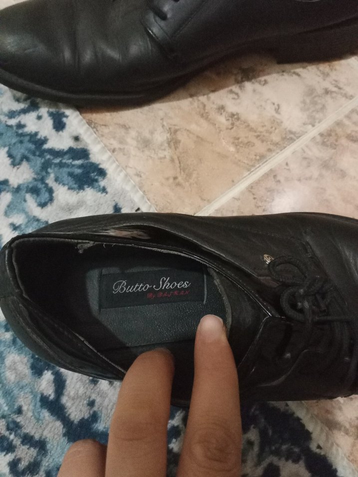 Deri Siyah Erkek Klasik Ayakkabı - Görsel 2