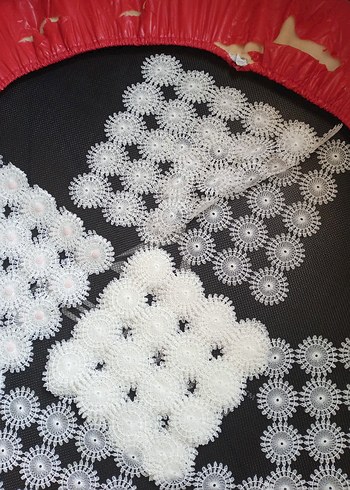 El İşi Beyaz Dantel Masa Örtüsü - Görsel 6