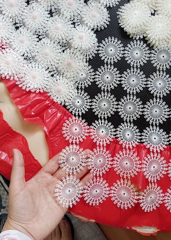 El İşi Beyaz Dantel Masa Örtüsü - Görsel 7