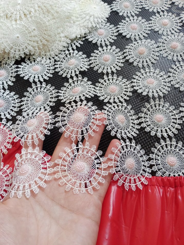 El İşi Beyaz Dantel Masa Örtüsü - Görsel 3