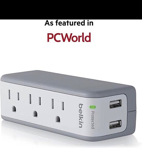 Belkin protected adaptör