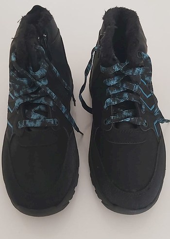 Mavi Erkek Spor Ayakkabı Velcro Bağcıklı - Görsel 3