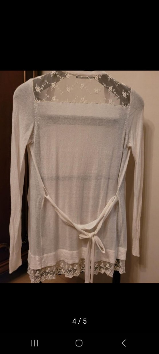 Dantel Detaylı Kadın Hırka - Görsel 4