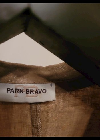 Bej Parlak Kadın Blazer Ceket - Görsel 6