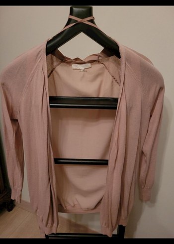 Bej Midi Kadın Hırka - Görsel 2