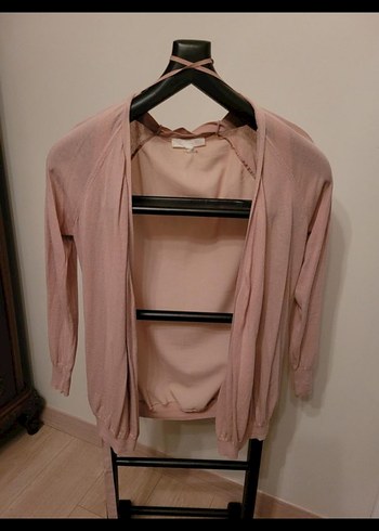 Bej Midi Kadın Hırka - Görsel 3