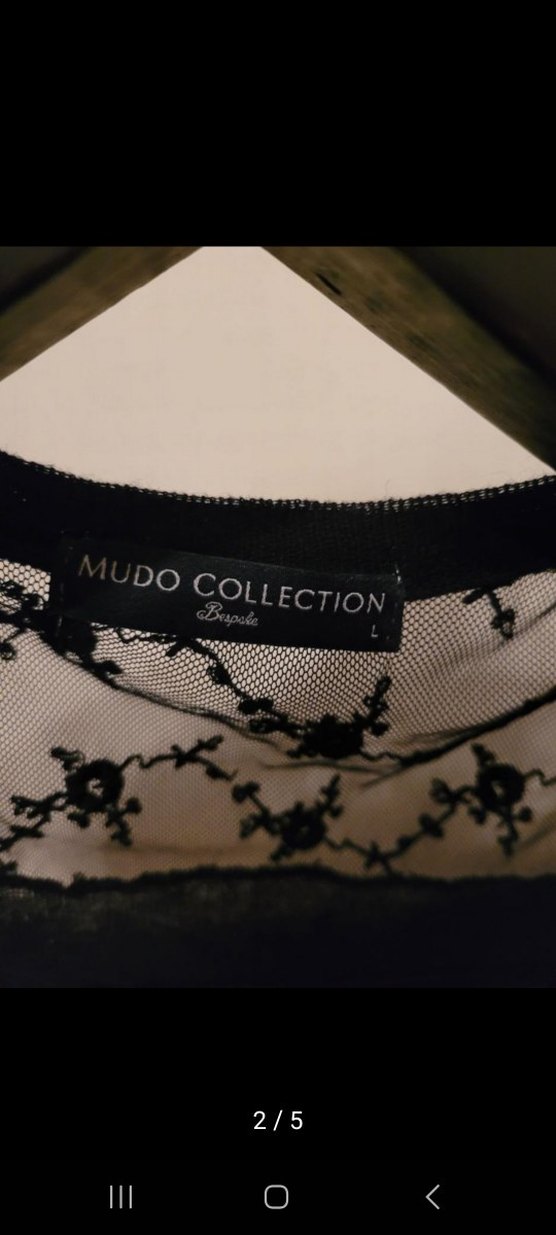 Dantel Detaylı Siyah Kadın Hırka - Görsel 2