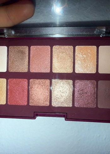 MAYBELLİNE NEW YORK THE BURGUNDY EYE SHADOW FAR PALETİ - Görsel 2