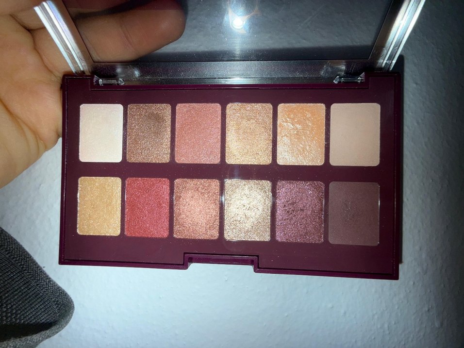 MAYBELLİNE NEW YORK THE BURGUNDY EYE SHADOW FAR PALETİ - Görsel 2