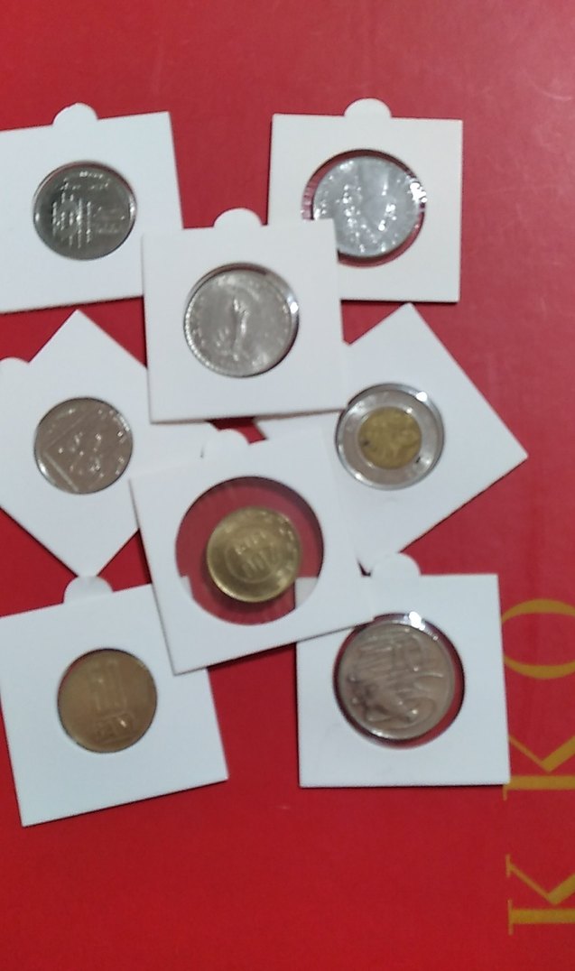 Farklı Ülkelerden Madeni Para Koleksiyonu çil çilaltı - Görsel 4