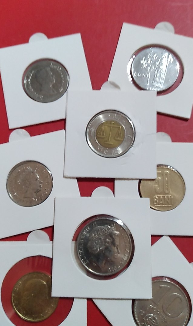 Farklı Ülkelerden Madeni Para Koleksiyonu çil çilaltı - Görsel 3