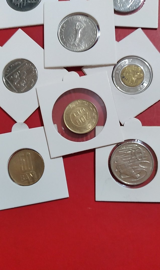 Farklı Ülkelerden Madeni Para Koleksiyonu çil çilaltı - Görsel 5