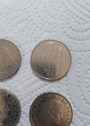 hollanda iki bucuk gulden 4 adet - Görsel 4