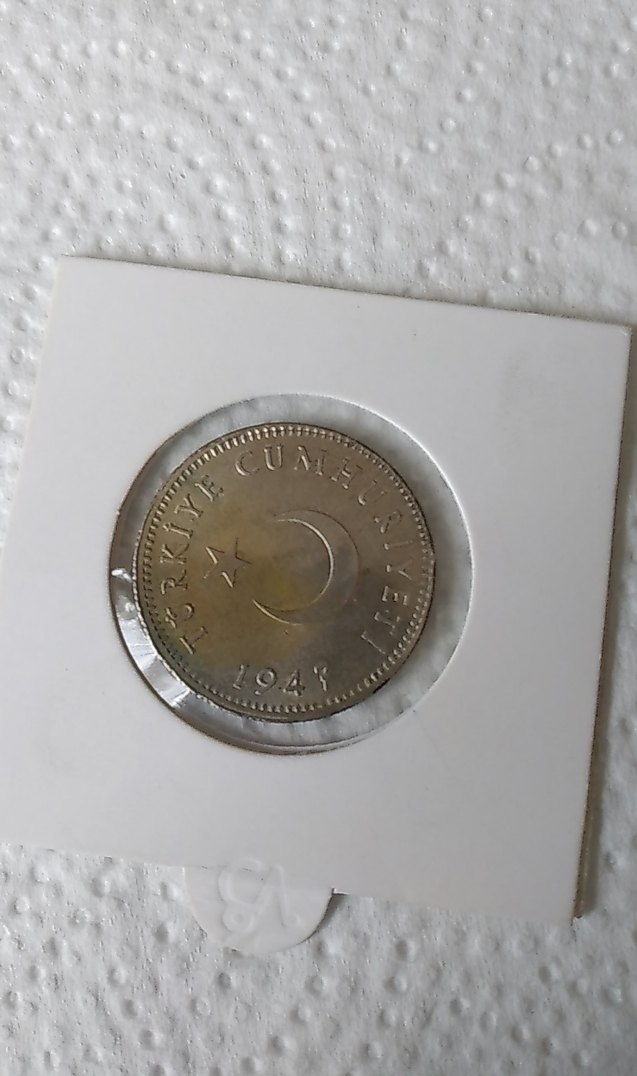 1947 gümüş güzel kondüsyon nadir sene - Görsel 2
