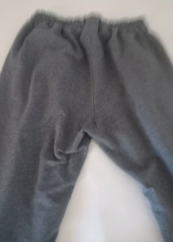 Gri Fermuarlı Rahat Kesim Erkek Eşofman Altı - Görsel 6