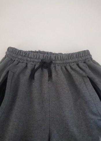 Gri Fermuarlı Rahat Kesim Erkek Eşofman Altı - Görsel 5