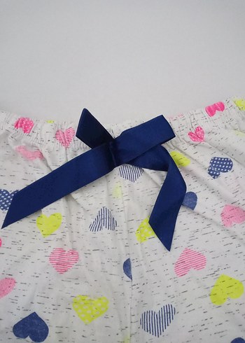 Kız Çocuk Baskılı Beyaz eşofman takımı - Görsel 7