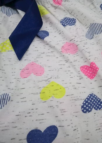 Kız Çocuk Baskılı Beyaz eşofman takımı - Görsel 6