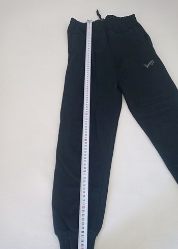 Siyah Unisex Rahat Kesim Eşofman Altı - Görsel 2