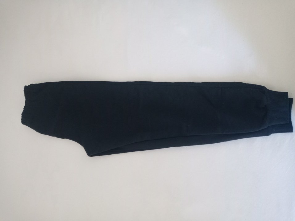 Siyah Unisex Rahat Kesim Eşofman Altı - Görsel 5