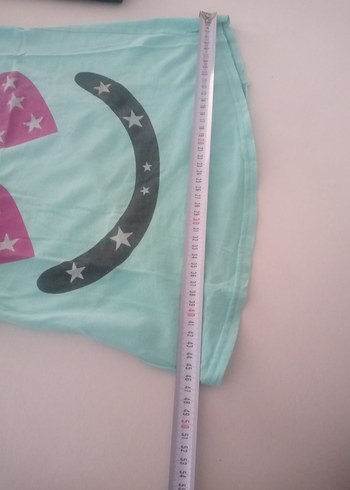 Renkli Baskılı Kız Çocuk Tişörtü - Görsel 3