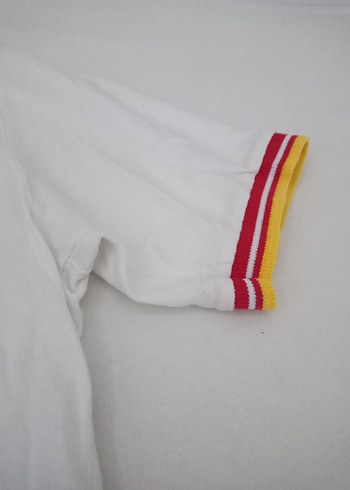 Beyaz Erkek Kısa Kollu Polo Yaka Tişört - Görsel 6