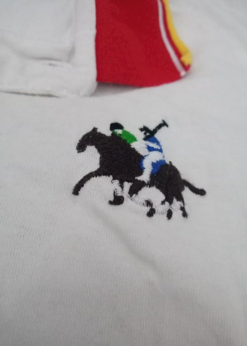 Beyaz Erkek Kısa Kollu Polo Yaka Tişört - Görsel 8