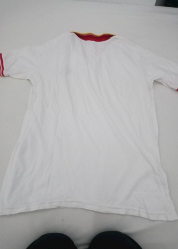 Beyaz Erkek Kısa Kollu Polo Yaka Tişört - Görsel 2