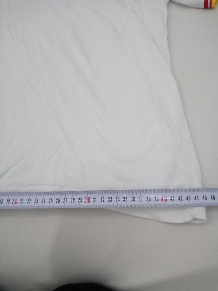 Beyaz Erkek Kısa Kollu Polo Yaka Tişört - Görsel 4