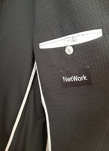 m Beden siyah Renk Network Marka Ceket