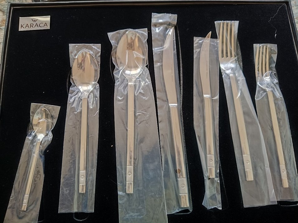 Karaca elegance new elmas 12 kişilik çatal kaşık bıçak seti - Görsel 2