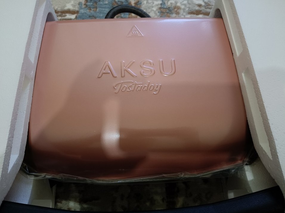 Aksu 1800 Watt Gri Tost Makinesi - Görsel 2
