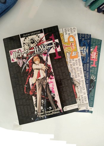 Death Note 1-4 Manga Seti